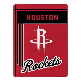Sweet Home Collection - NBA Houston Rockets 46" x 60" Raschel Throw Blanket - Red