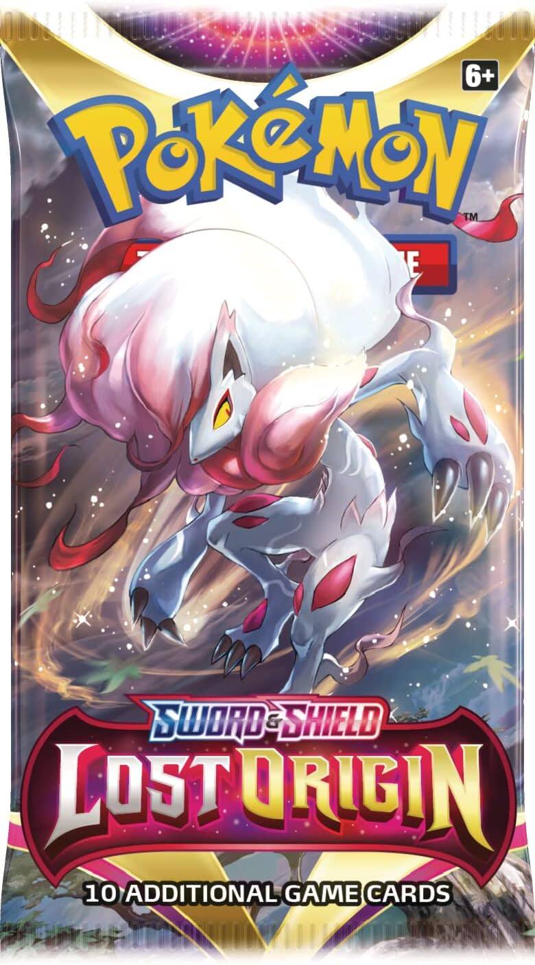 Pokémon  
Sword & Shield  
Lost Origin  
10 Additional Game Cards  
6+