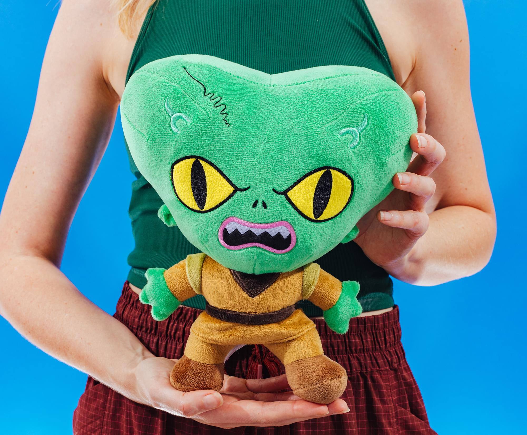 Alt View 3. Toynk - Futurama Morbo 8-Inch Collector Plush - Green.