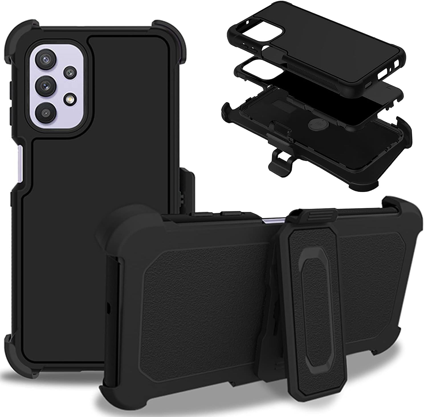 Black(With Holster)