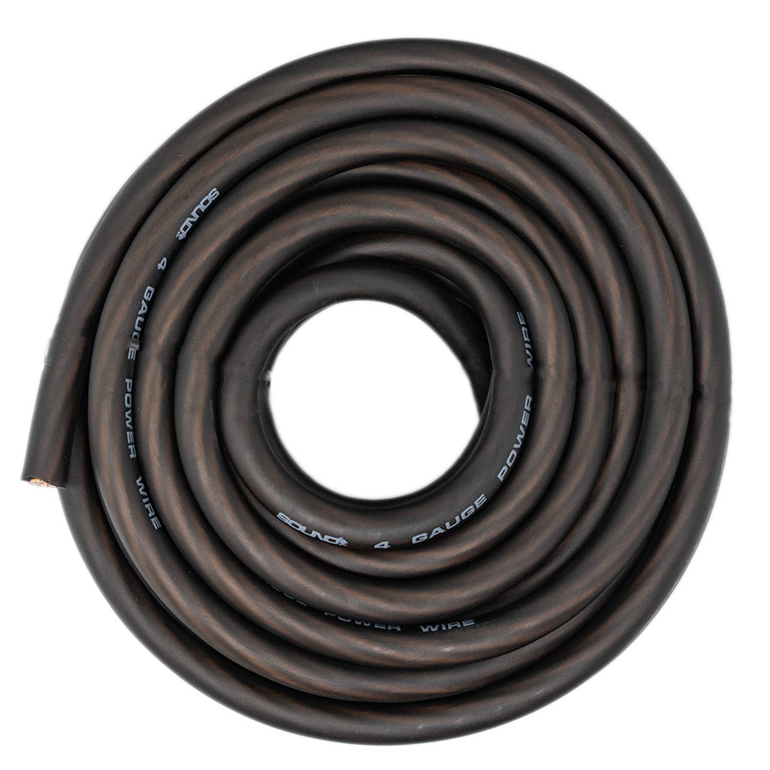SoundBox - CW4-25BK, 4 Gauge CCA Battery Power / Ground Wire Roll - 25 Ft, Black price history on PriceWatchPro