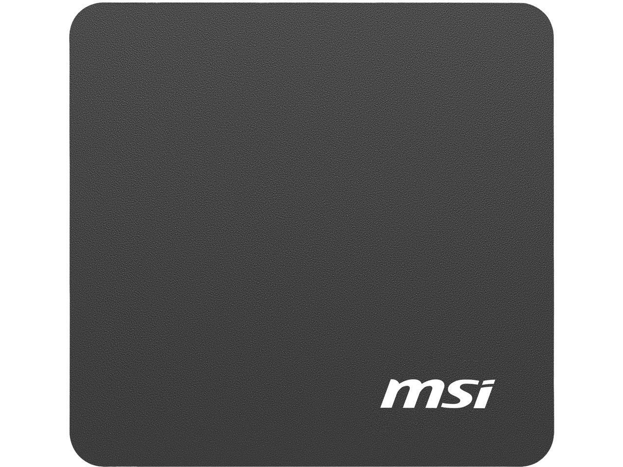Alt View 3. MSI - MSI Cubi NUC AI+ 3MG-007BUS Black Barebone.