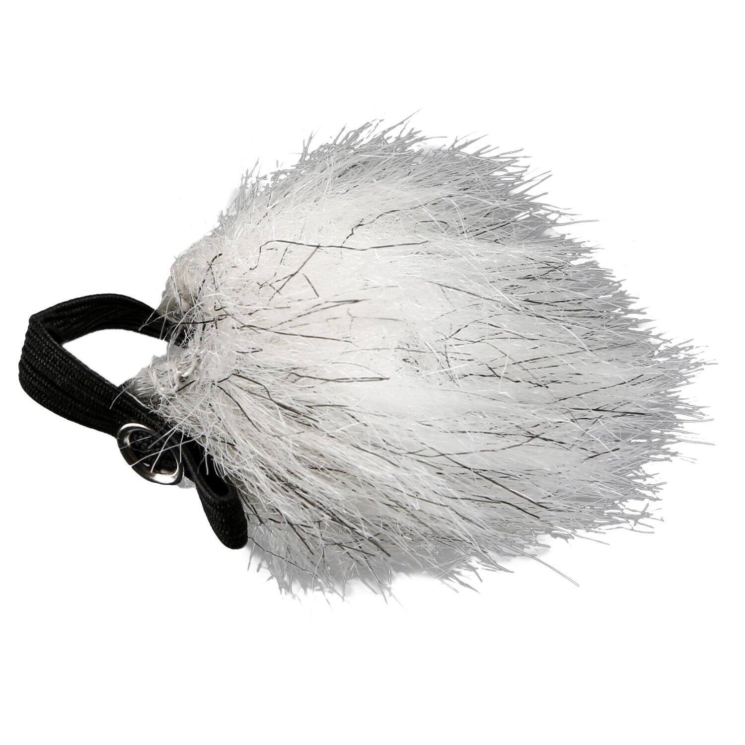 Alt View 3. MOVO - Movo WS10n Universal Furry Outdoor Microphone Windscreen Muff for All Lavalier Microphones (5 PACK).