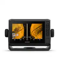 Garmin - ECHOMAP Chartplotter GPS UHD2 74sv with transducer - Black - Front_Zoom