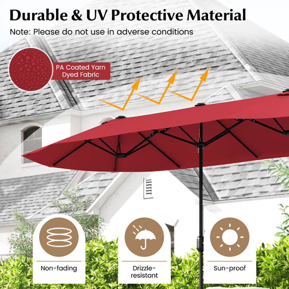 Durable & UV Protective Material  
Note: Please do not use in adverse conditions  

PA Coated Yarn Dyed Fabric  

- Non-fading  
- Drizzle-resistant  
- Sun-proof