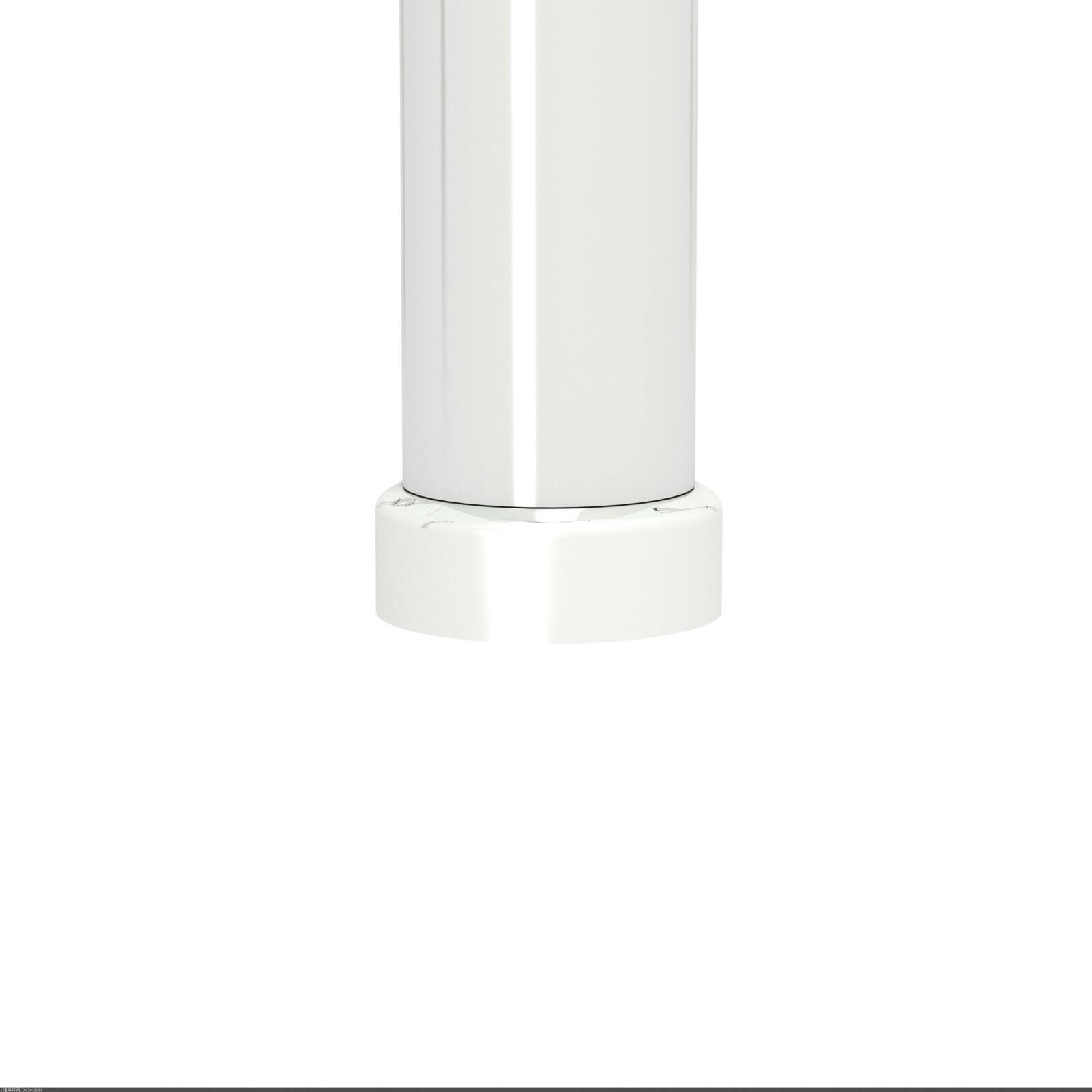 Alt View 7. Ecooso - Transparent Oval glass coffee table, modern table， stainless steel  leg, tea table 3-layer glass table for living room - Transparent.