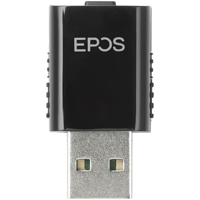 EPOS - IMPACT SDW D1 USB - US Audio Receiver - 442.91 ft - Wireless - Portable - Black