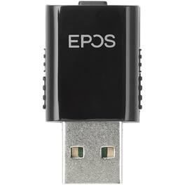 EPOS - IMPACT SDW D1 USB - US Audio Receiver - 442.91 ft - Wireless - Portable - Black