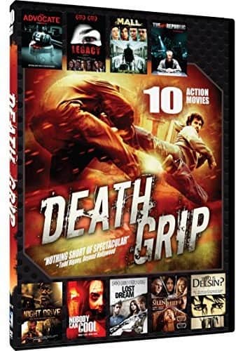 Front. Death Grip: 10 Action Movies   - DVD.