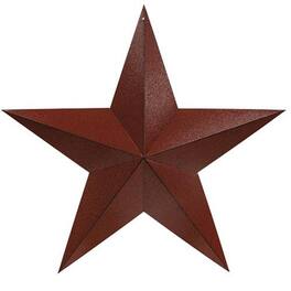 BreeBe - Barn Star 24" - Burgundy
