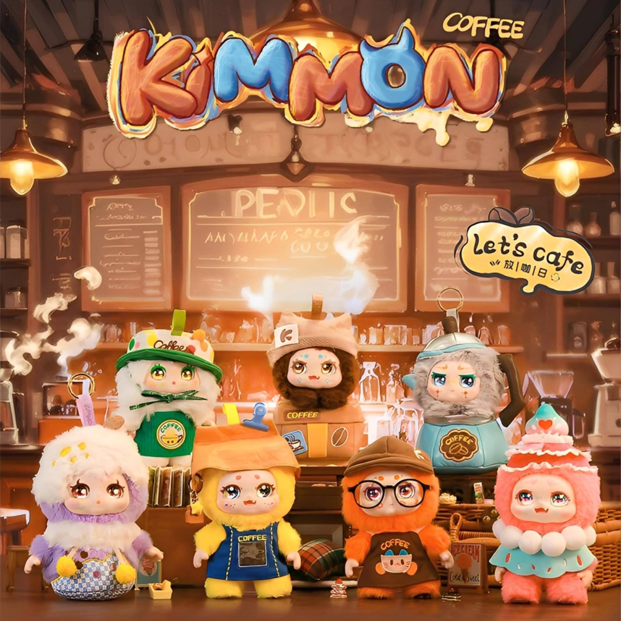 COFFEE KIMMON  
Let's cafe  
COFFEE  
COFFEE  
COFFEE