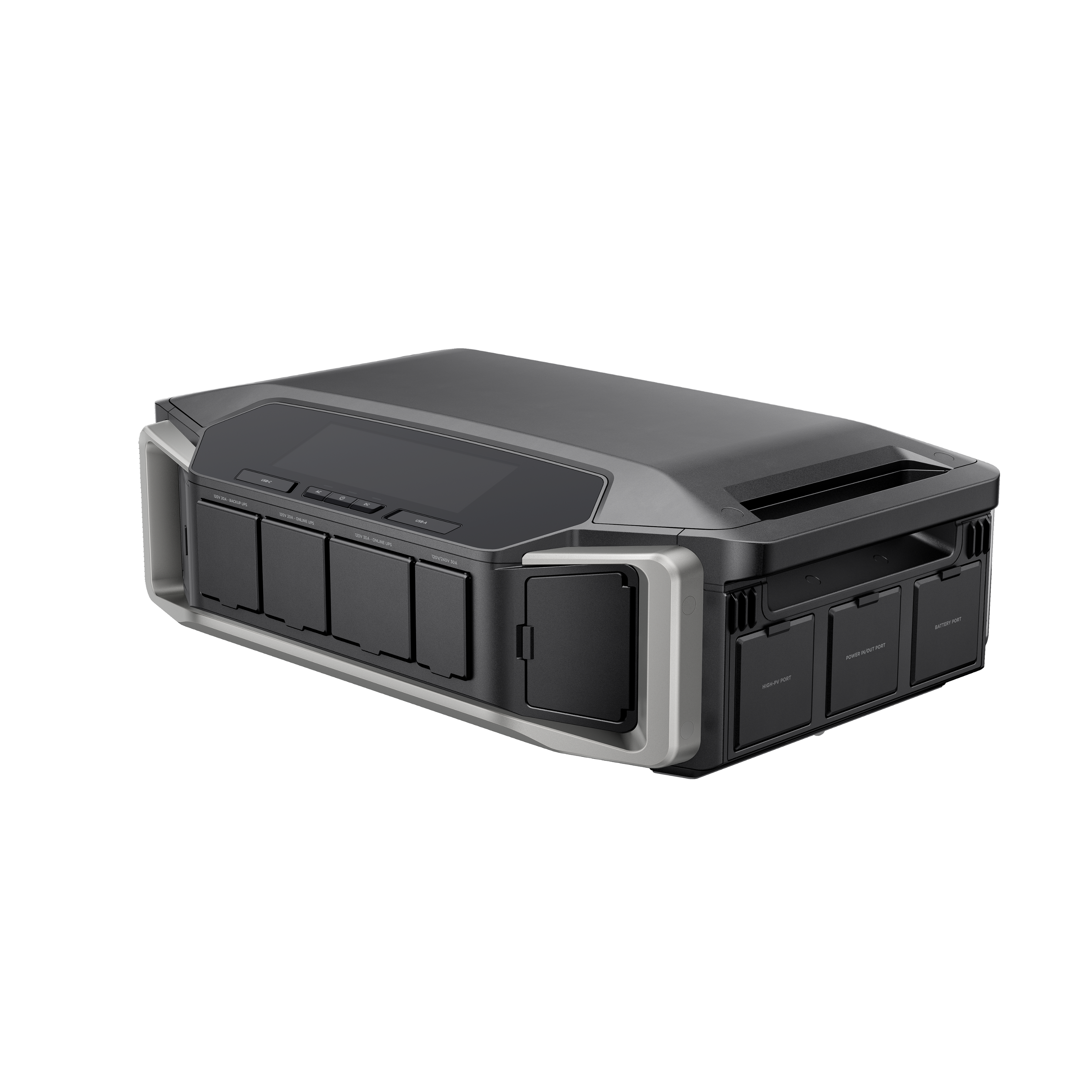 EcoFlow - Delta Pro Ultra Inverter - Silver - Front_Zoom