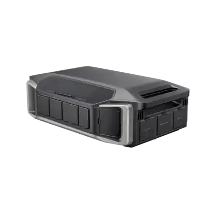 Front. EcoFlow - Delta Pro Ultra Inverter - Silver.