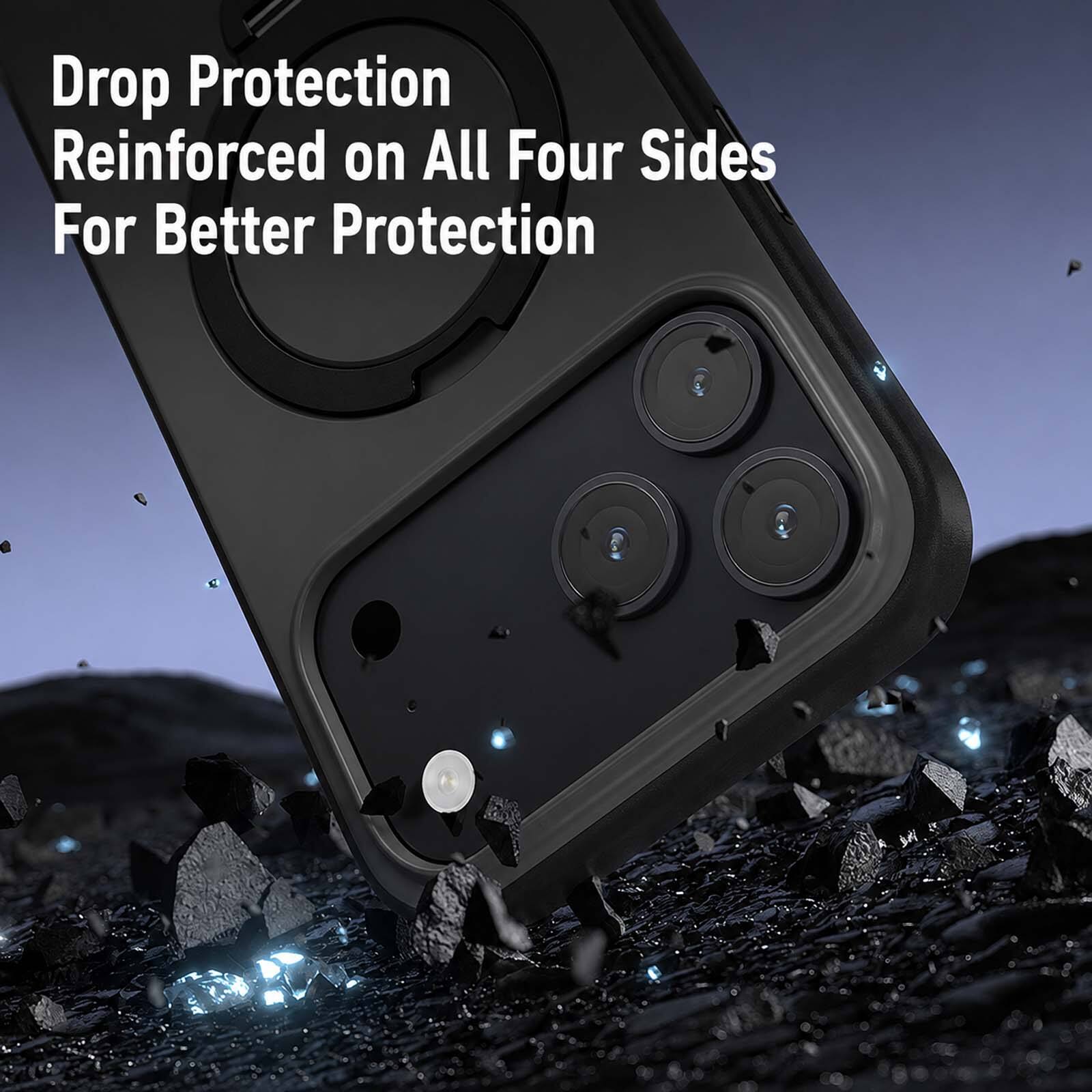 Drop Protection Reinforced on All Four Sides For Better Protection