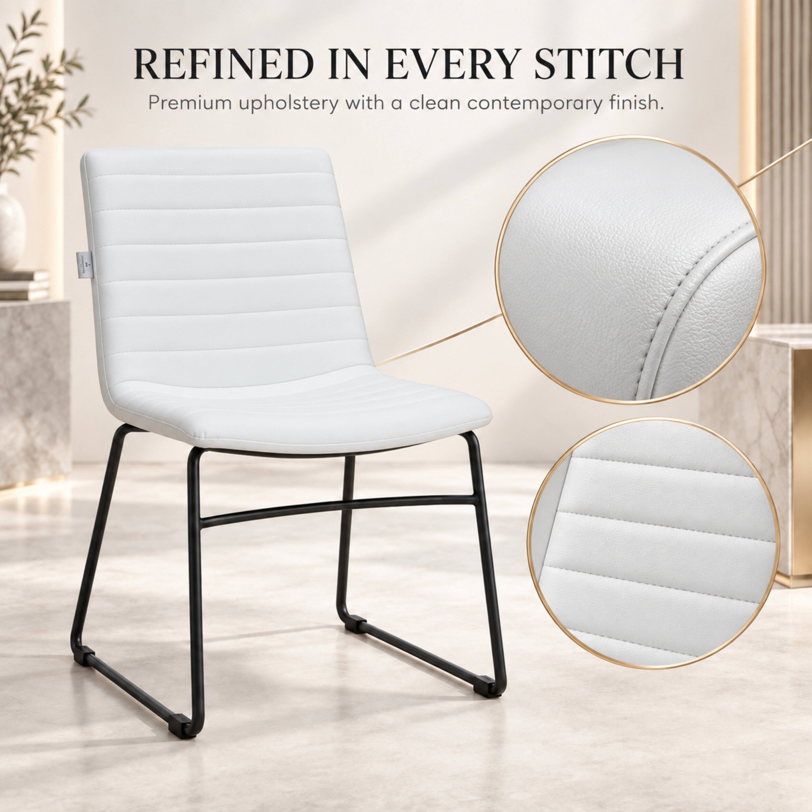 REFINED IN EVERY STITCH  
Premium upholstery with a clean contemporary finish.