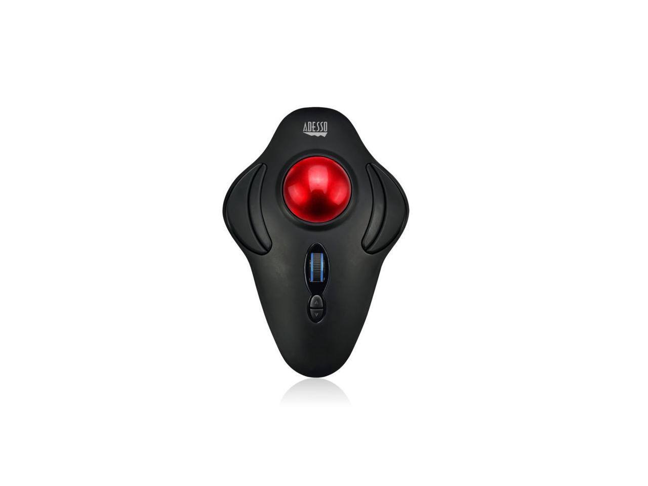 Alt View 5. Adesso - iMouse T40 - Wireless Programmable Ergonomic Trackball Mouse - Black.