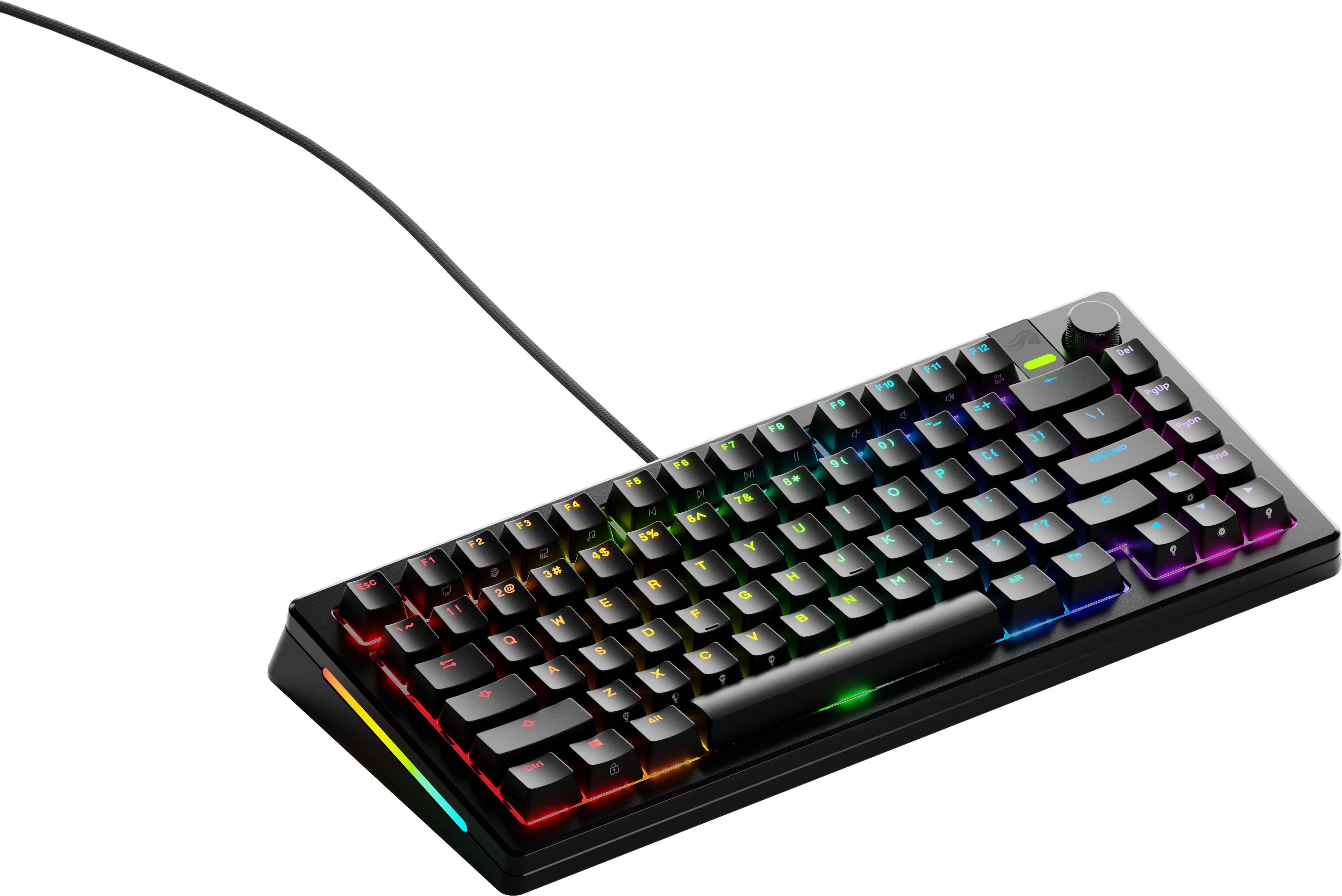 Glorious – GMMK 3 PRO 75% Wired Mechanical Linear Switch Gaming Keyboard with Hot-swappable Switches – Black Sansujyuku sansujyuku.com