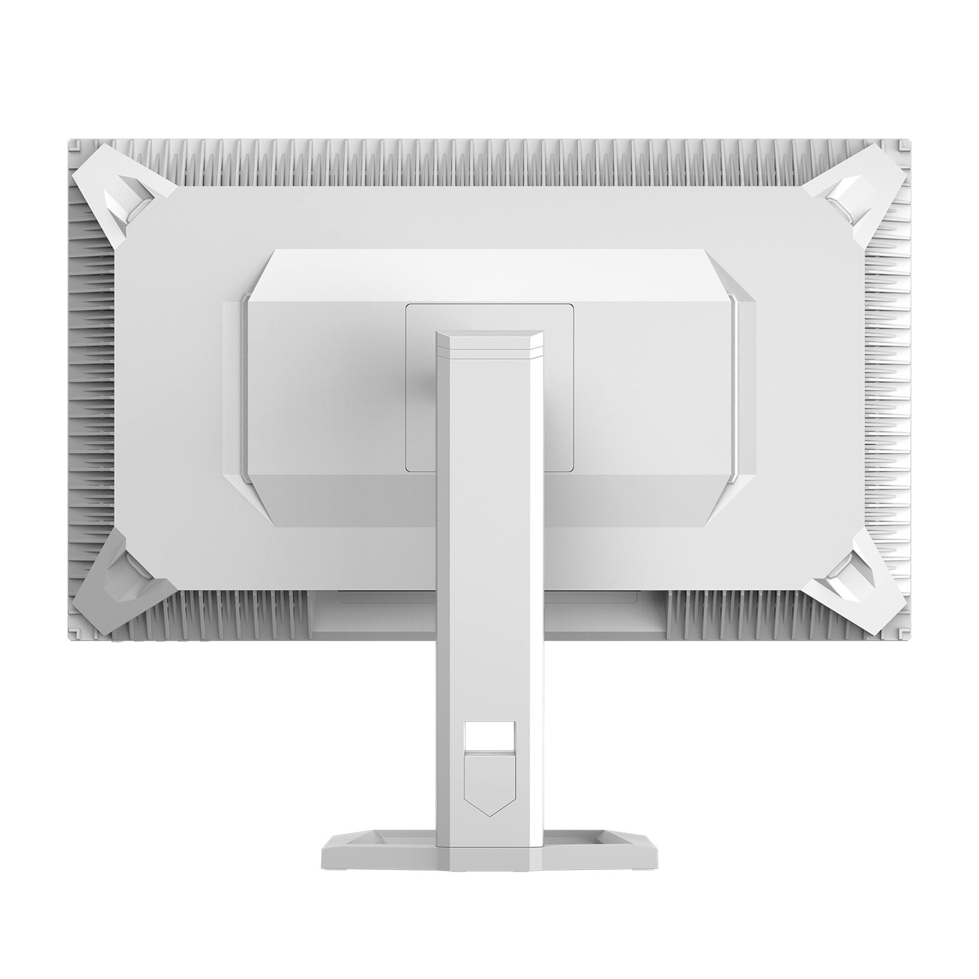 Back. Mobile Pixels - 27-In. LED Gaming Monitor - White.