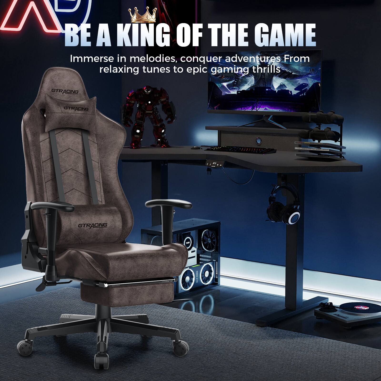BE A KING OF THE GAME

Immerse in melodies, conquer adventures From relaxing tunes to epic gaming thrills