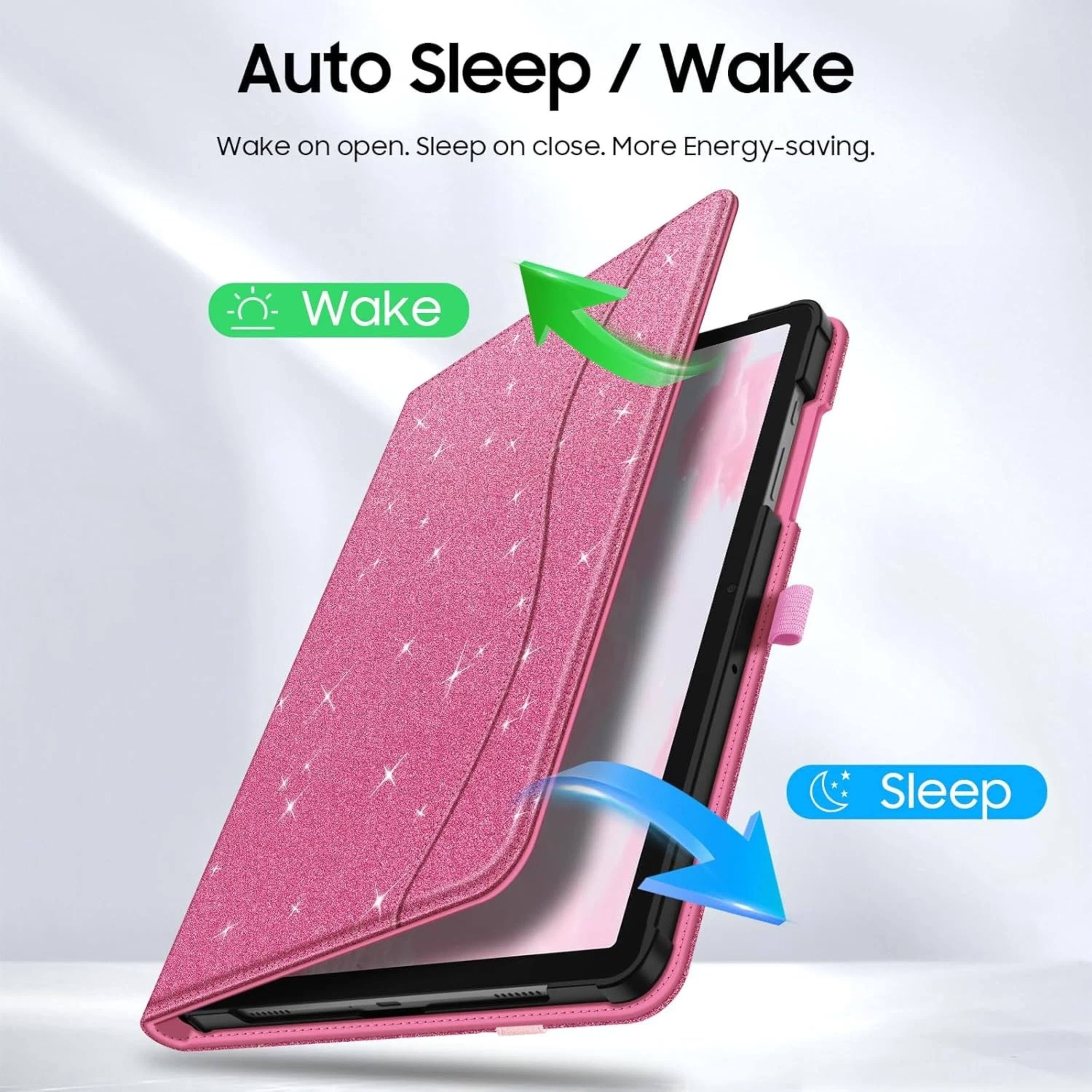 Auto Sleep / Wake  
Wake on open. Sleep on close. More Energy-saving.