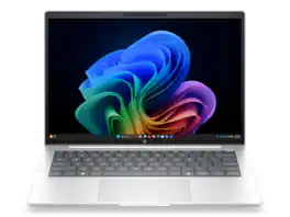 HP - EliteBook Laptop Computer 14" WUXGA Touch Screen Intel Core Ultra 7 64 GB - Glacier silver aluminium
