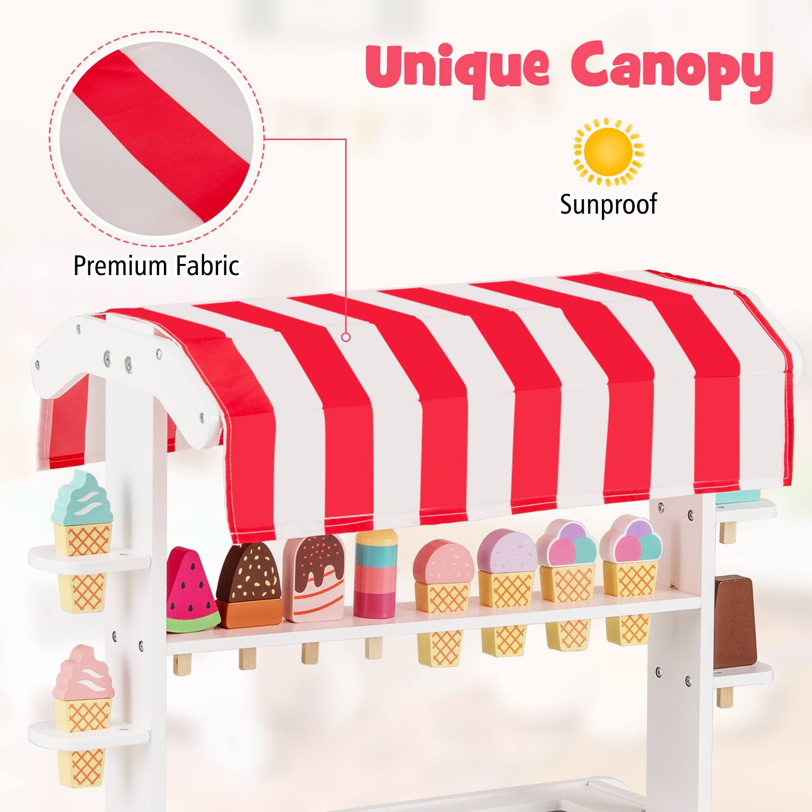 Unique Canopy Sunproof Premium Fabric