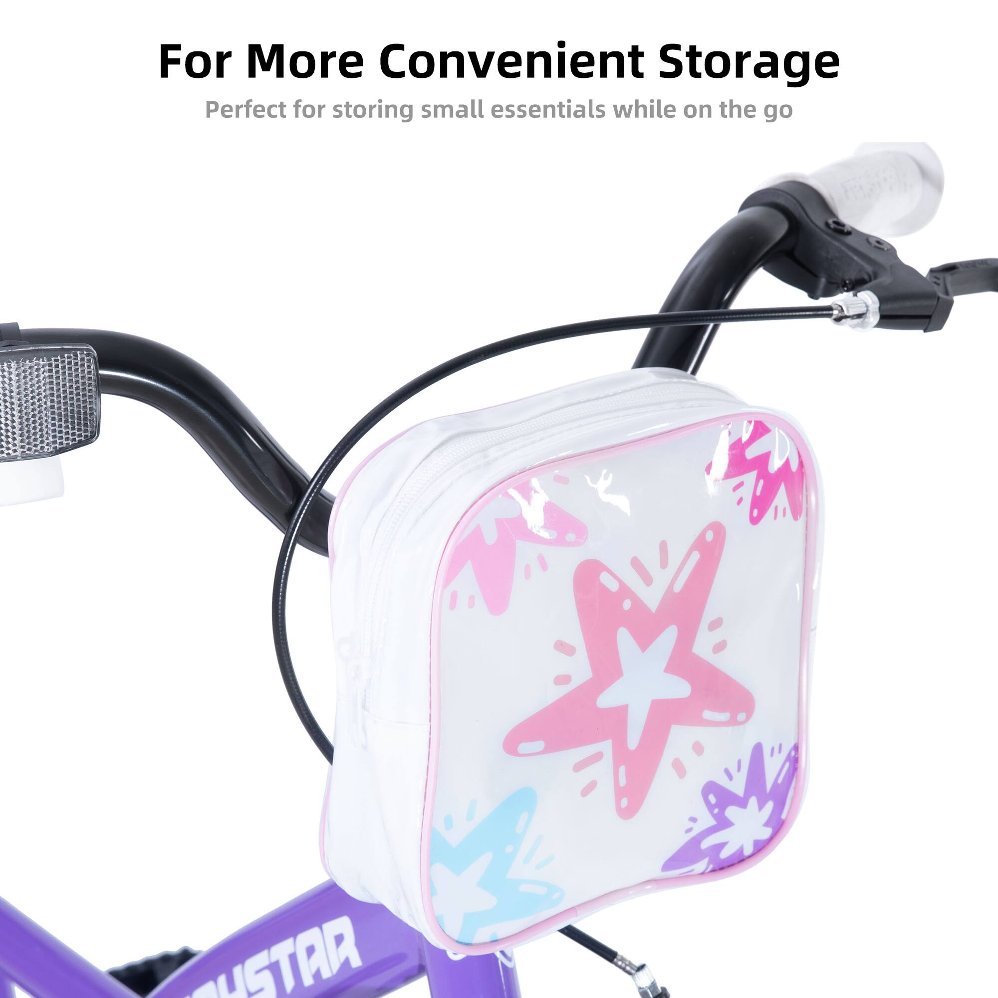 For More Convenient Storage  
Perfect for storing small essentials while on the go
