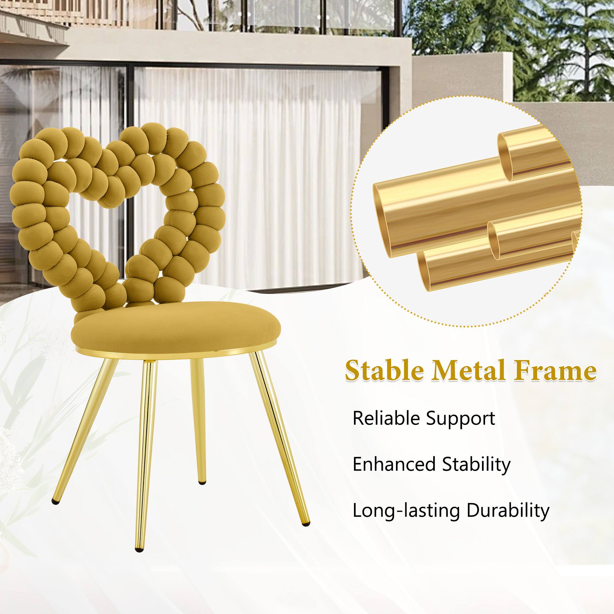 Stable Metal Frame  
Reliable Support  
Enhanced Stability  
Long-lasting Durability