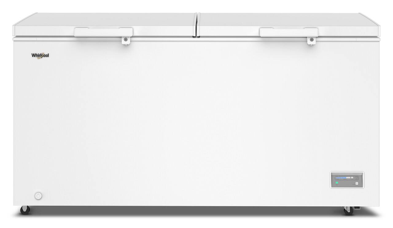 Whirlpool - 19 cu. ft. Convertible Freezer-to-Fridge Chest Freezer with 4 Storage Baskets - White