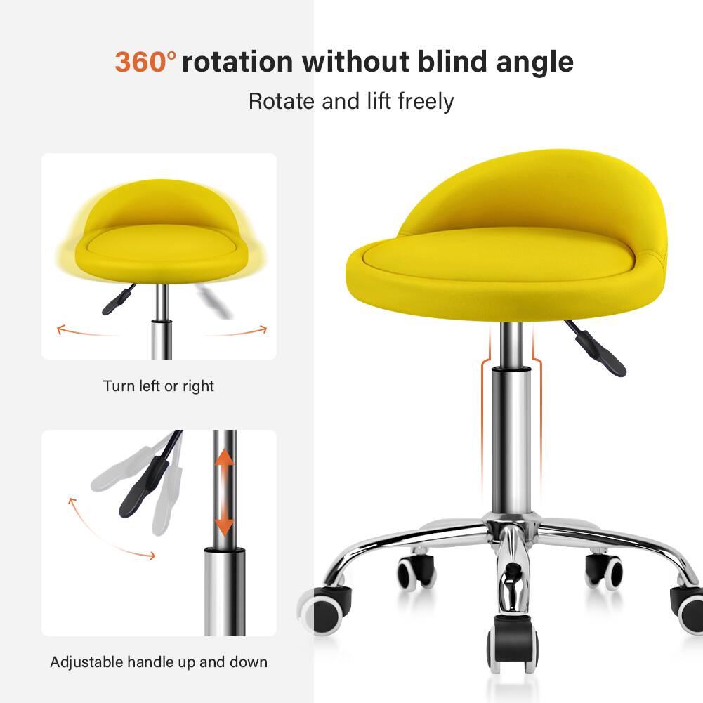 360° rotation without blind angle  
Rotate and lift freely  

Turn left or right  

Adjustable handle up and down