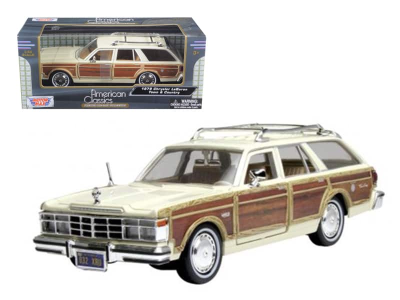1979 Chrysler Lebaron Town & Country Cream 1/24 Diecast Model Car by Motormax price history on PriceWatchPro