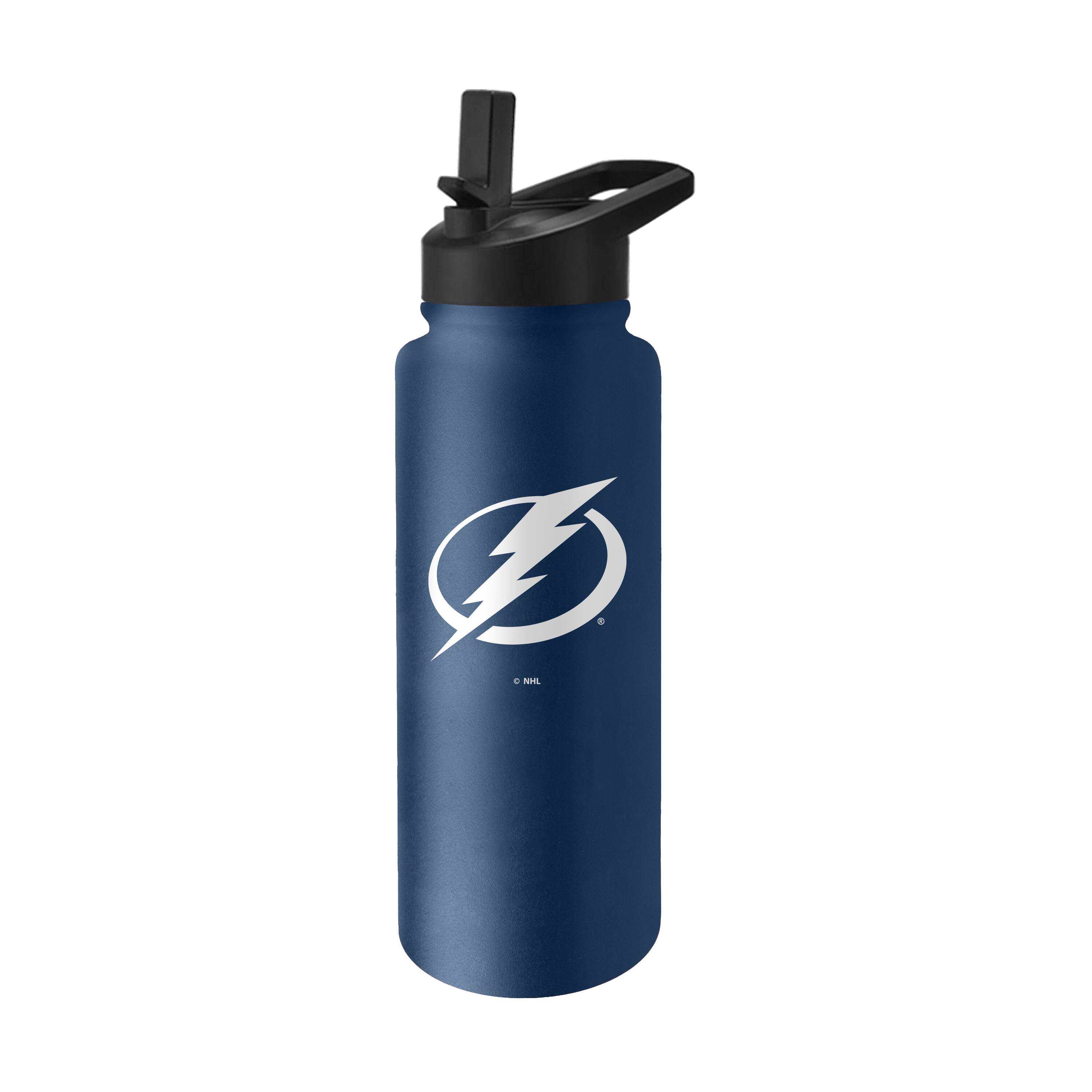 Front. Logo Brands - Tampa Bay Lightning 34oz. Quencher Bottle - Multicolor.