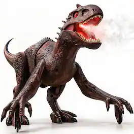 Veeniix - SM32S Interactive Remote Control Dinosaur Toys for Kids 6-8,Large Walking RC Jurassic Dino for Boys , Christmas Gift - Red