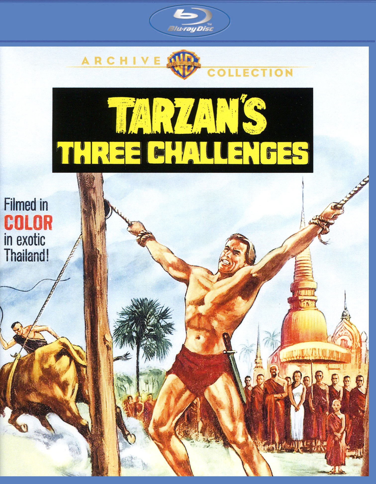 Tarzan's Three Challenges [Blu-ray] [1963]