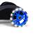 Alt View Zoom 12. KIMI - ICON Kid's Electric Folding Scooter w/ 10 miles Max Range & 5 Mph Max Speed - Blue.