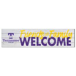 Jardine - Tennessee Tech Golden Eagles 10'' x 40'' Friends & Family Welcome Sign - White