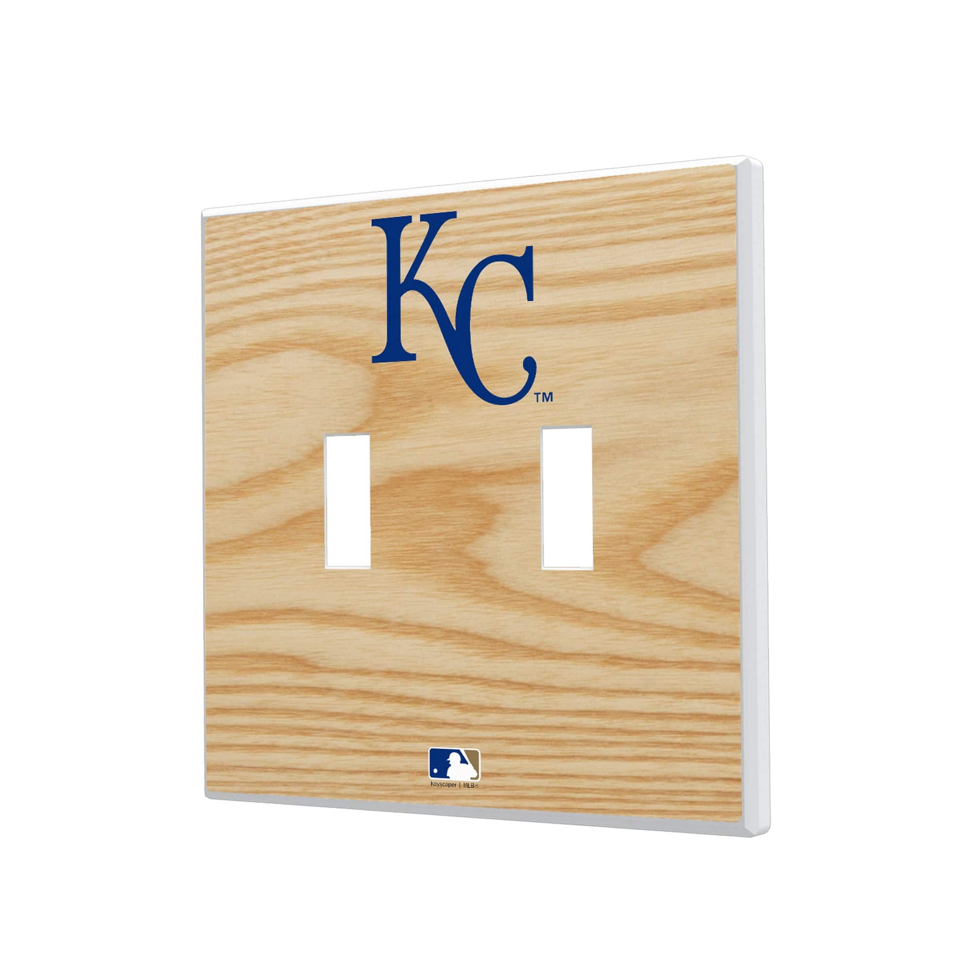 Keyscaper - Kansas City Royals Baseball Bat Design Double Toggle Light Switch Plates - Multicolor price history on PriceWatchPro