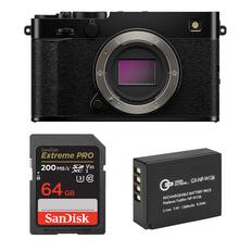 SanDisk Extreme PRO 200 MB/s V30 I a 3 10 64 GB SanDisk GREEN GX-NP-W126 G XTREME- BATTERY PACK RECHARGEABLE NP-W126 Replaces Fujifilm NP-W126 1260mAh 9.3Wh Li-ion 7.4V
