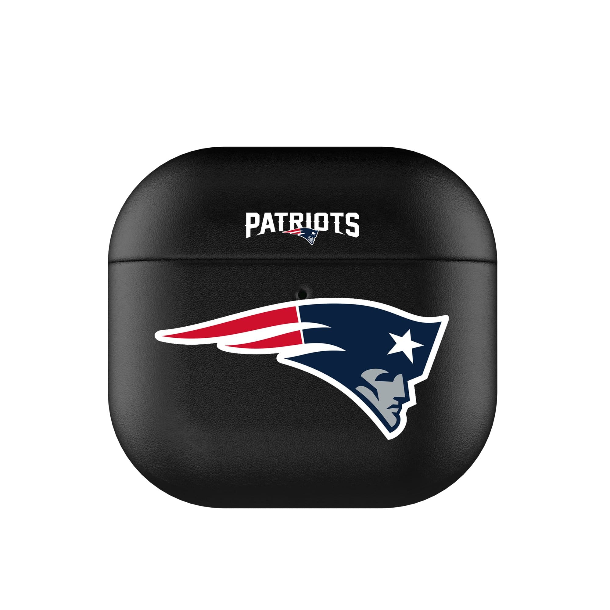 Keyscaper - New England Patriots Insignia AirPods 4th Generation Case Cover - No Size - Black