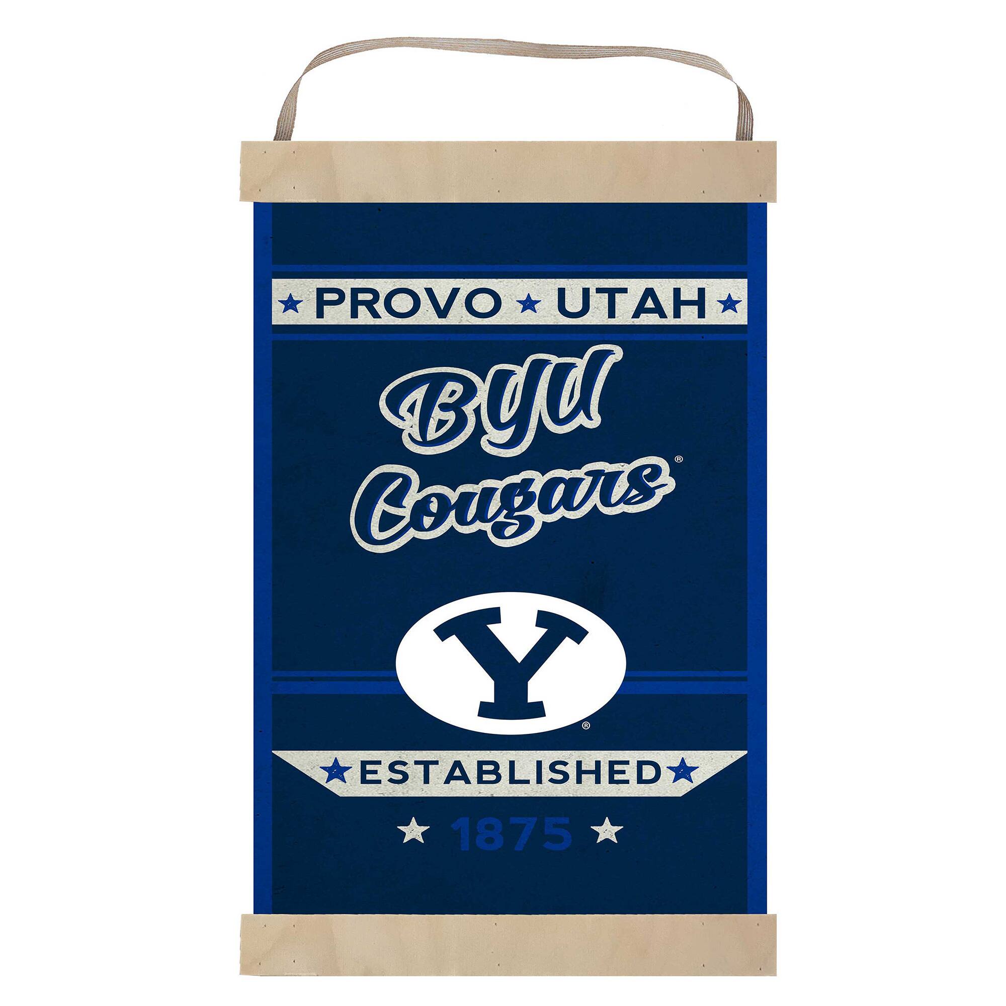 PROVO UTAH BYU Cougars ESTABLISHED 1875