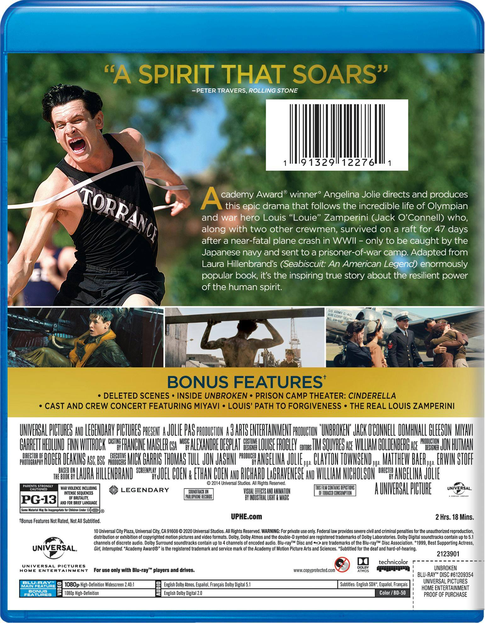 Angle. Unbroken (Blu-ray New Box Art) [Blu-ray].