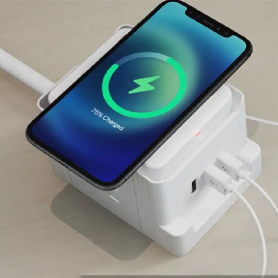 Advanced Charger Design Link Wireless Desktop Power Station, Advanced Design, Fast Charging, 3 ...