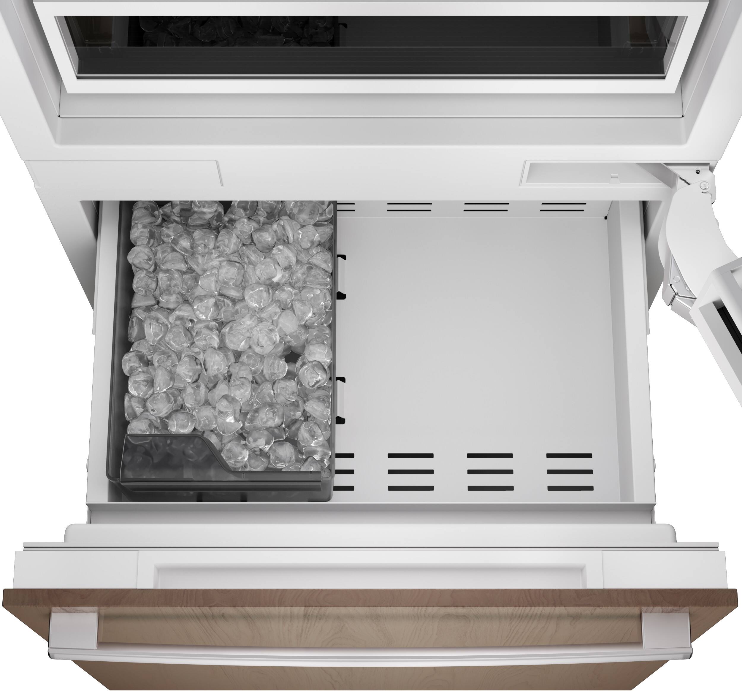 Alt View 13. Bosch - Benchmark Series 16.5 Cu. Ft. Bottom-Freezer Counter-Depth Smart Refrigerator - Custom Panel Ready.