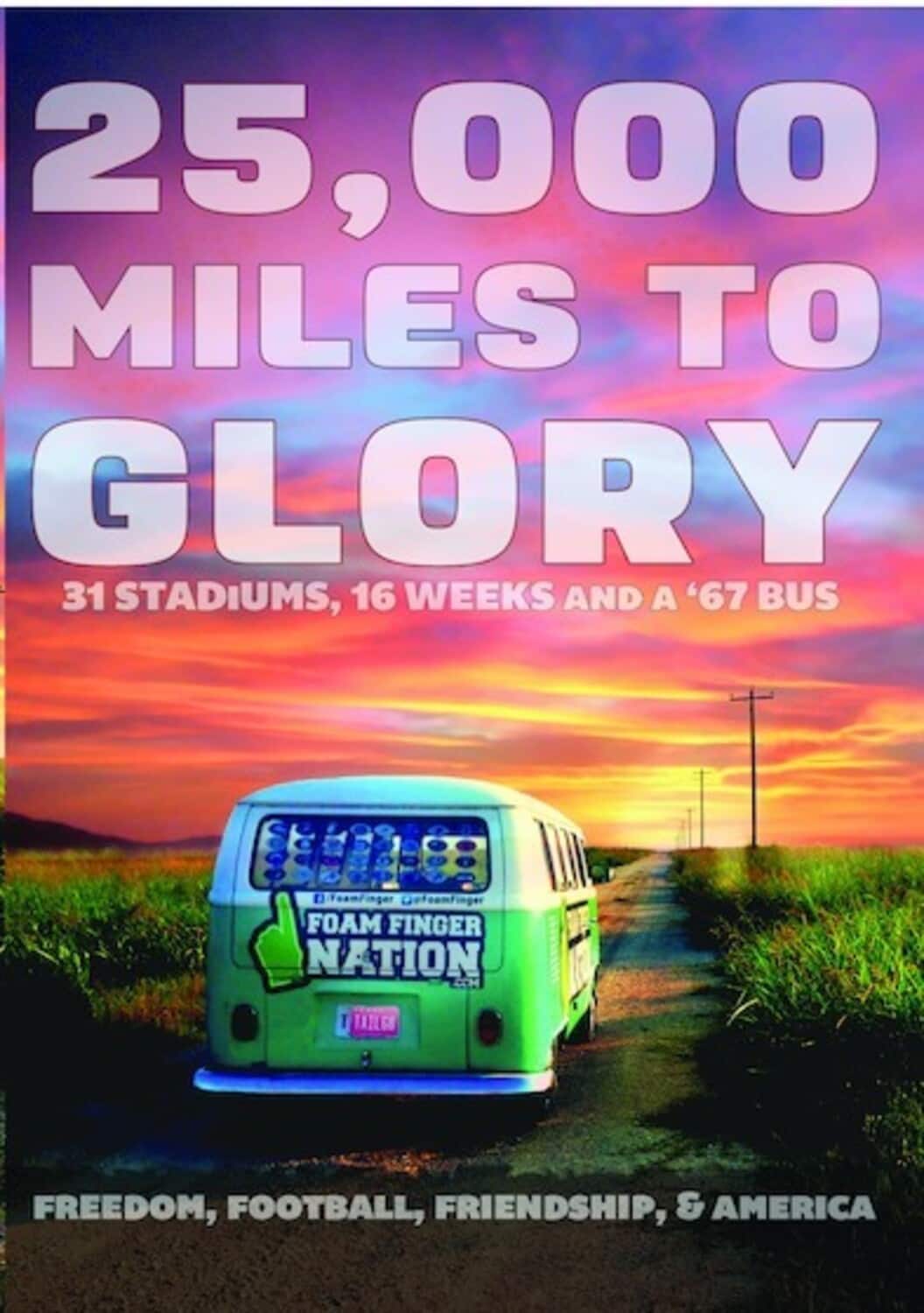 25,000 Miles to Glory  - DVD