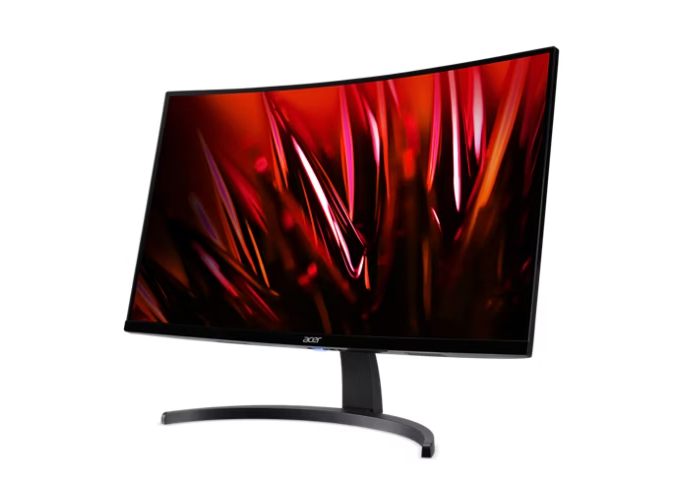 Alt View 1. Acer - Acer Nitro ED3 ED273 S3 27In Full HD 180Hz Curved VA Gaming Monitor 1920x1080 - Black.
