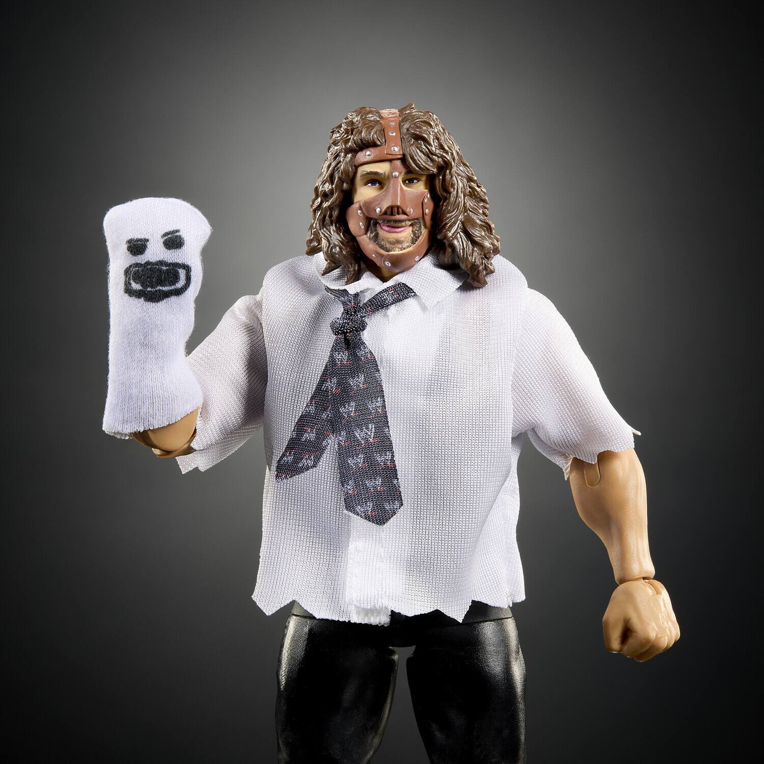 Alt View 4. Mattel - Mattel Collectible - WWE Elite Collection 6" Summerslam Mankind Action Figure with Jesse Ventura - COLLECTIBLES - Multicolor.