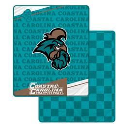 Pegasus - Coastal Carolina Chanticleers 60" x 70" Diagonal Ghost Checkered Double-Sided Blanket - Multicolor