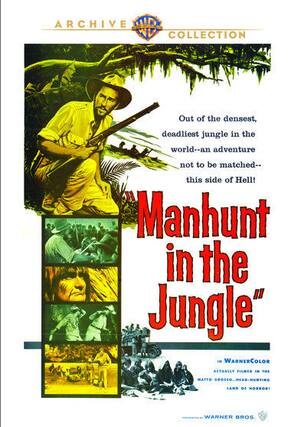 Front. Manhunt in the Jungle - DVD.