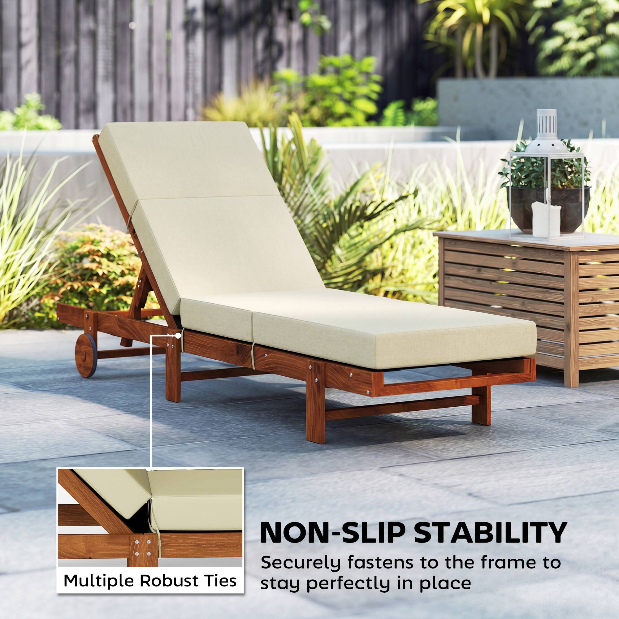 NON-SLIP STABILITY  
Securely fastens to the frame to stay perfectly in place  
Multiple Robust Ties