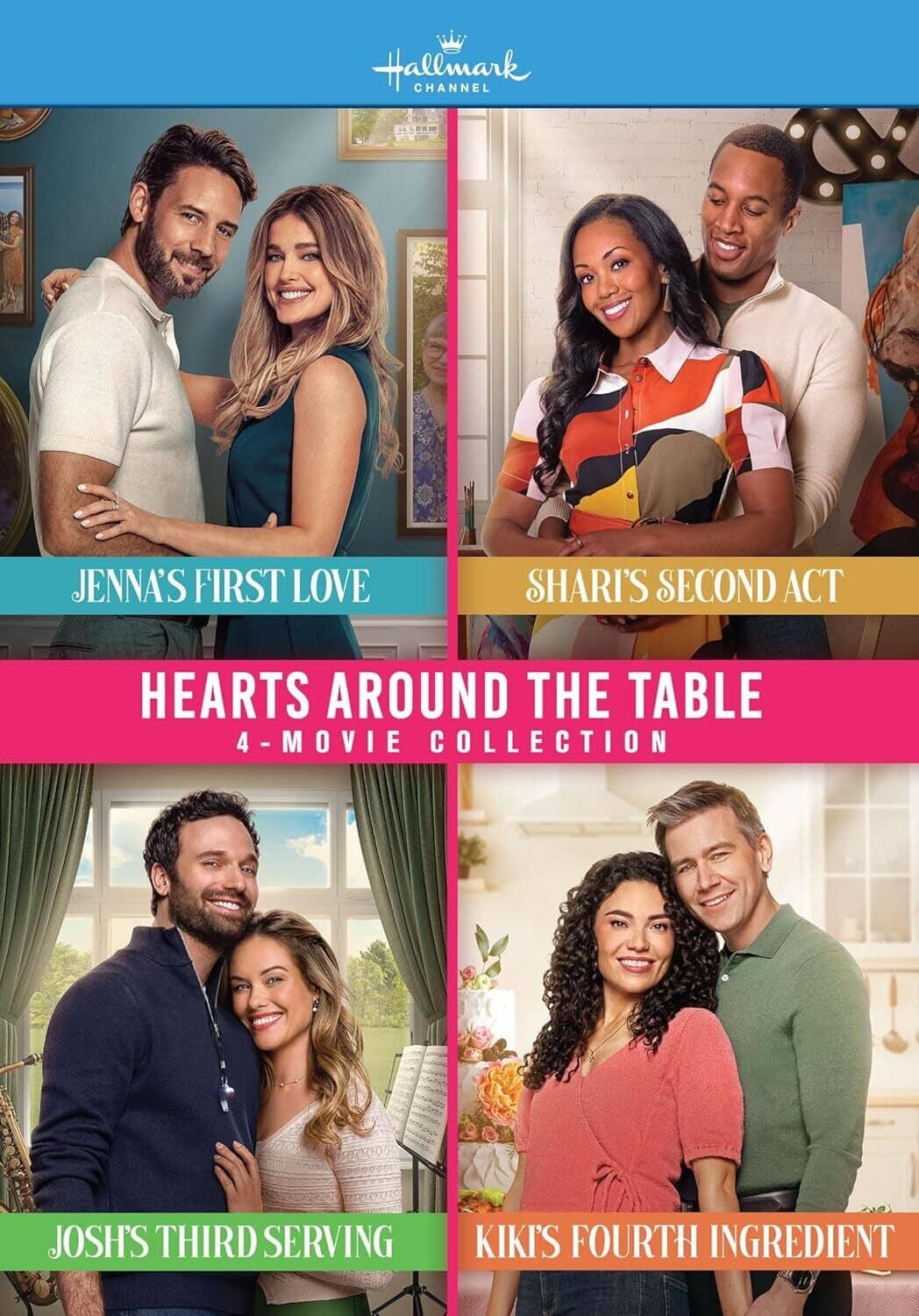 Hearts Around the Table 4-Movie Collection: Jenna's First Love…   - DVD